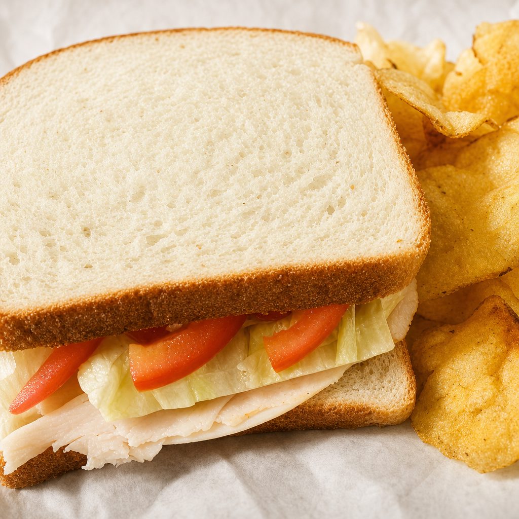 Kid's: Turkey & Cheese.