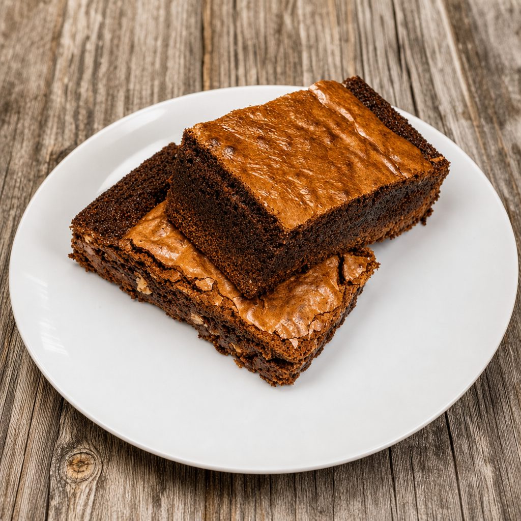 Chocolate Fudge Brownie.