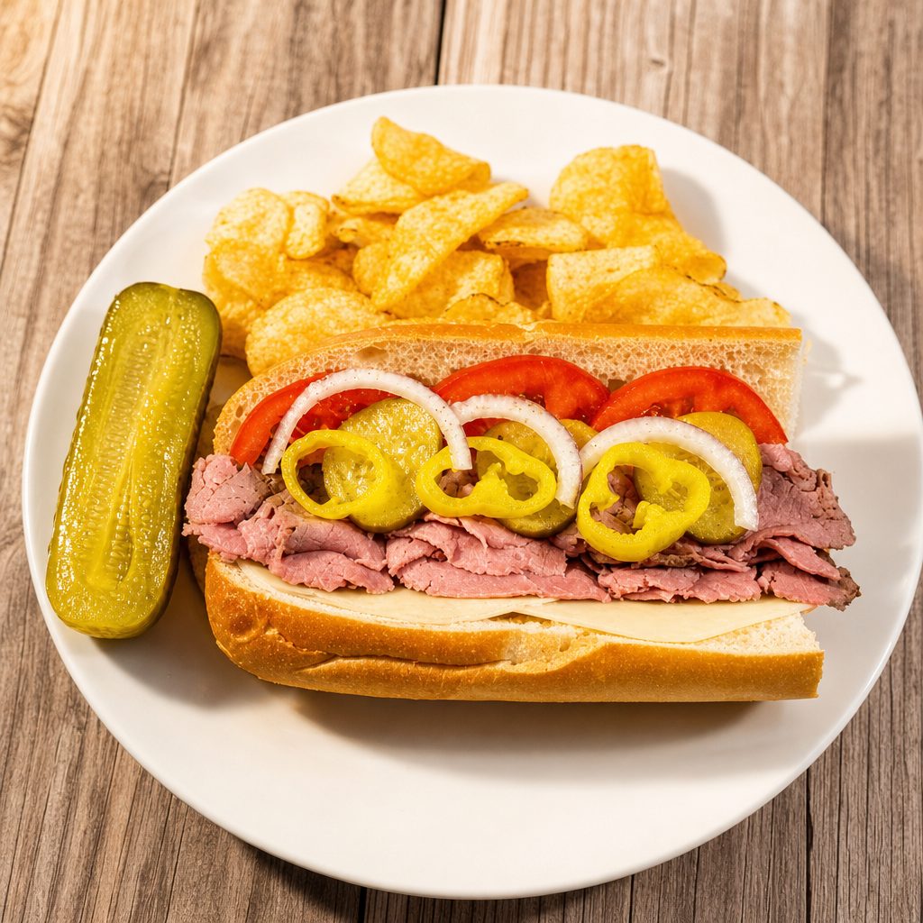 Roast Beef Sub.