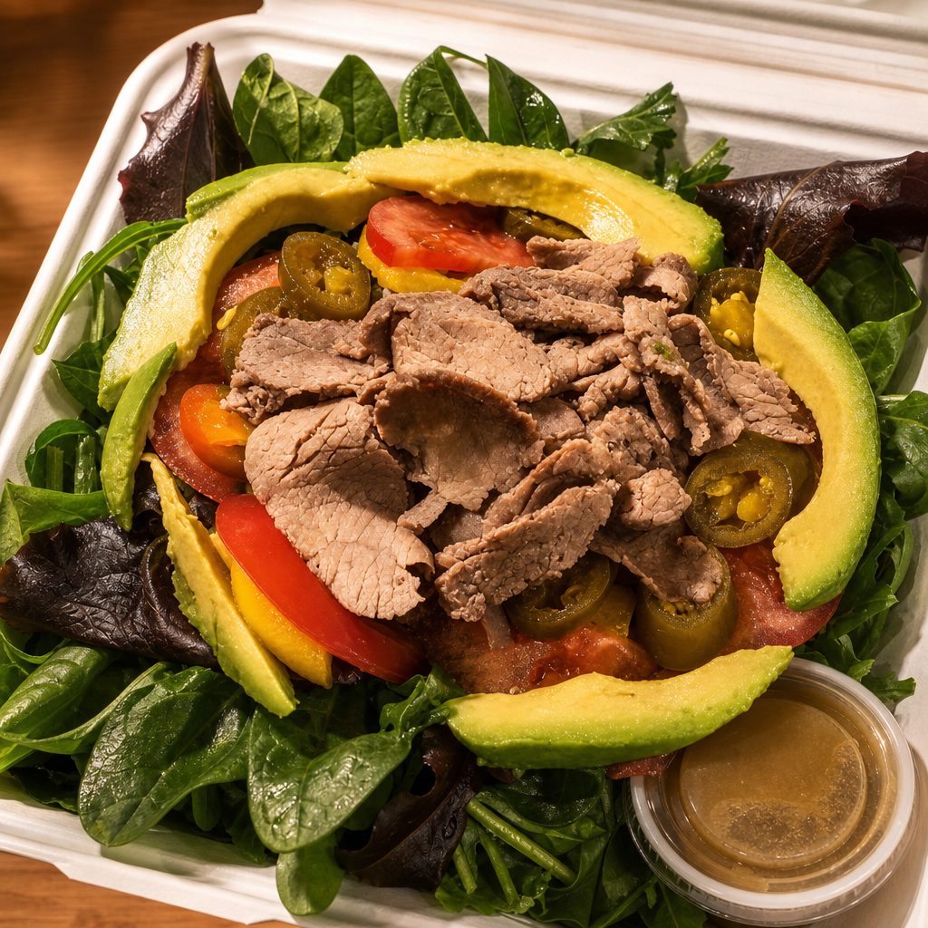 Steak Salad.